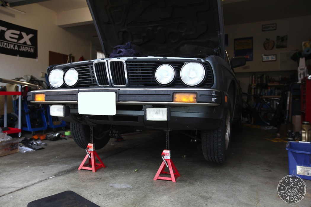 Bmw e24 euro bumper conversion #3