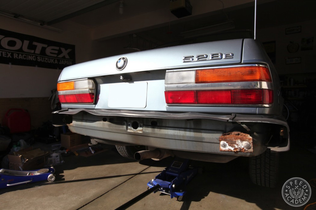 BMW e28 Euro Bumper Conversion Part 2 Speed Academy