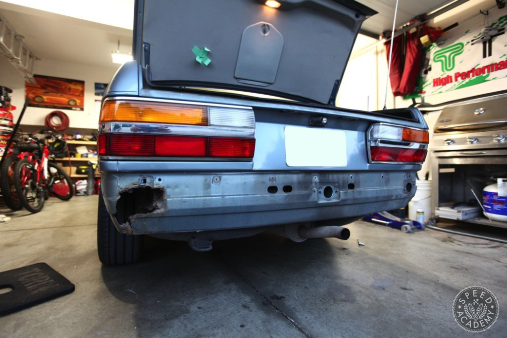 BMW e28 Euro Bumper Conversion Part 3 Speed Academy