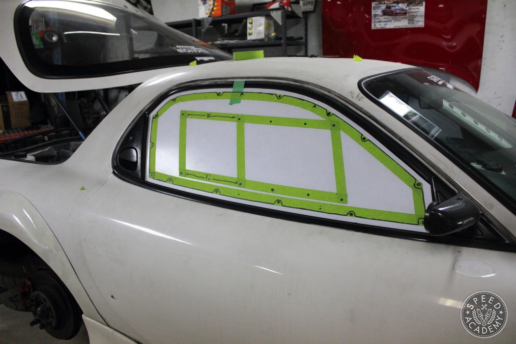 lexan windows diy race rx7 fd polycarbonate mule rotary academy speed