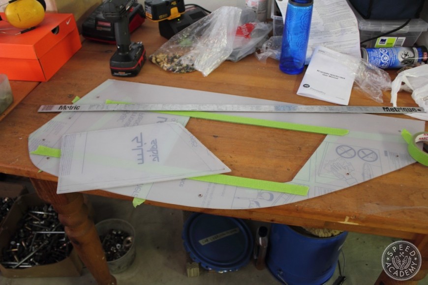 Project Rotary Race Mule DIY Lexan Windows Speed Academy