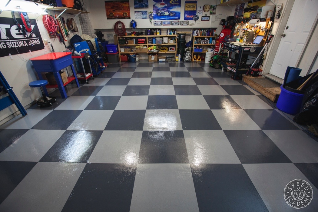 G-Floor Raceday Checkerboard Garage Floor Mats