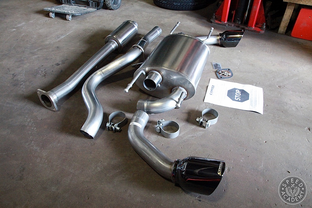 brz corsa exhaust