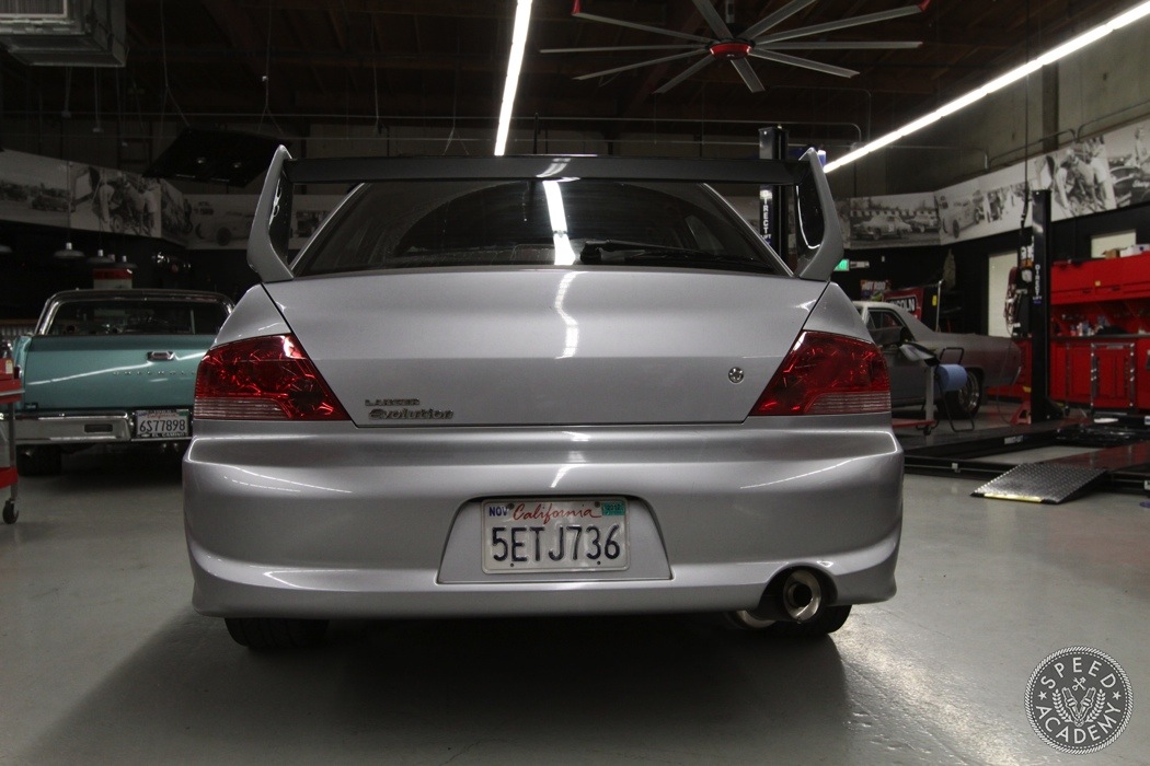 Mitsubishi Evolution JDM Rear Bumper Conversion