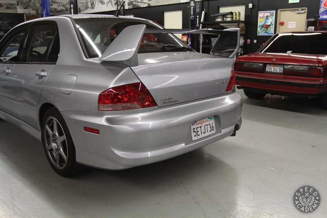 Mitsubishi Evolution JDM Rear Bumper Conversion  Speed Academy