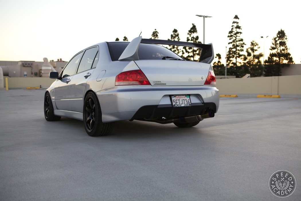 Mitsubishi Evolution JDM Rear Bumper Conversion  Speed Academy