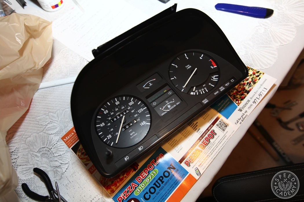 Bmw e30 speedometer fix #2