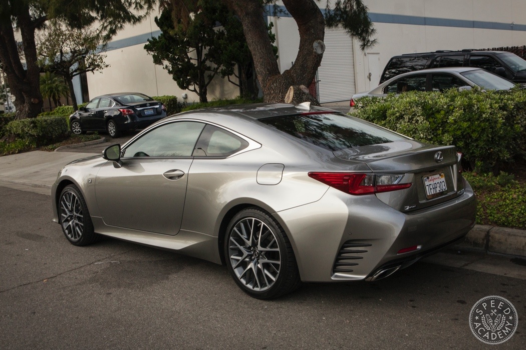 lexus rc 350 f sport straight pipe