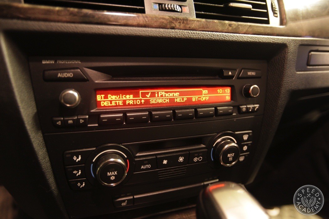 Bmw e92 store bluetooth music