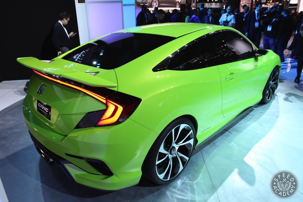 Lime-green Honda is the talk of the NY auto show