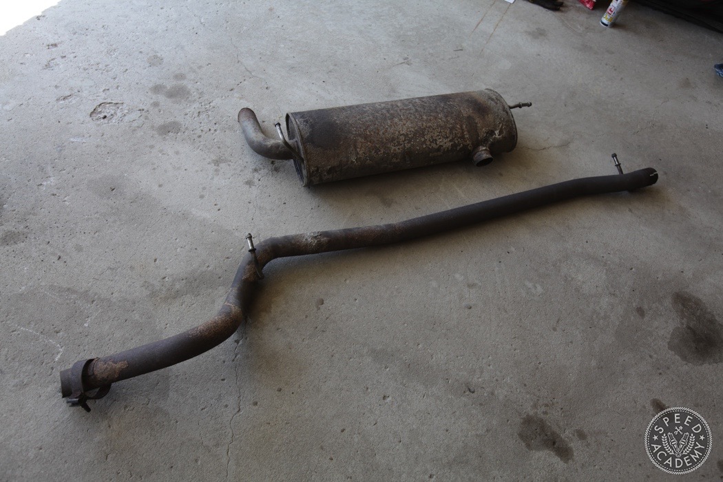 Jeep rubicon muffler size