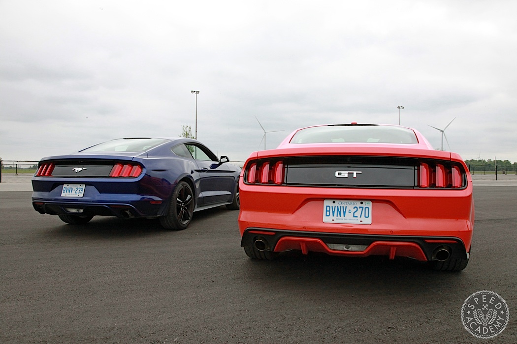 Ford Mustang Shootout EcoBoost vs GT Is It Time For A Domestic Project