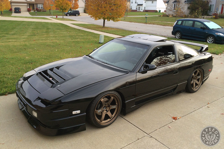 Damons S13 240sx Re Birth Exterior Aero Mods Speed Academy