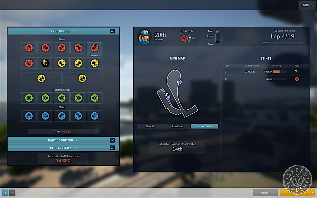 rio track a motorsport manager setup